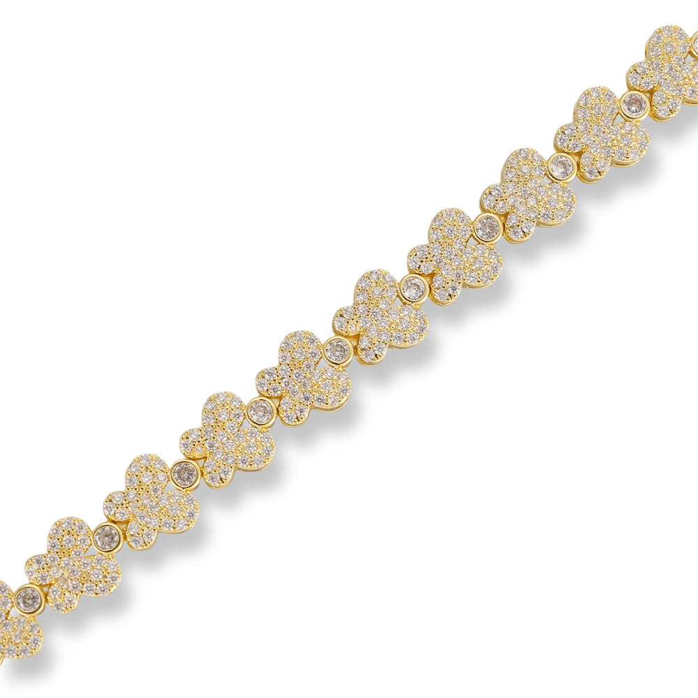 Emery 14K Gold Butterfly Bracelet