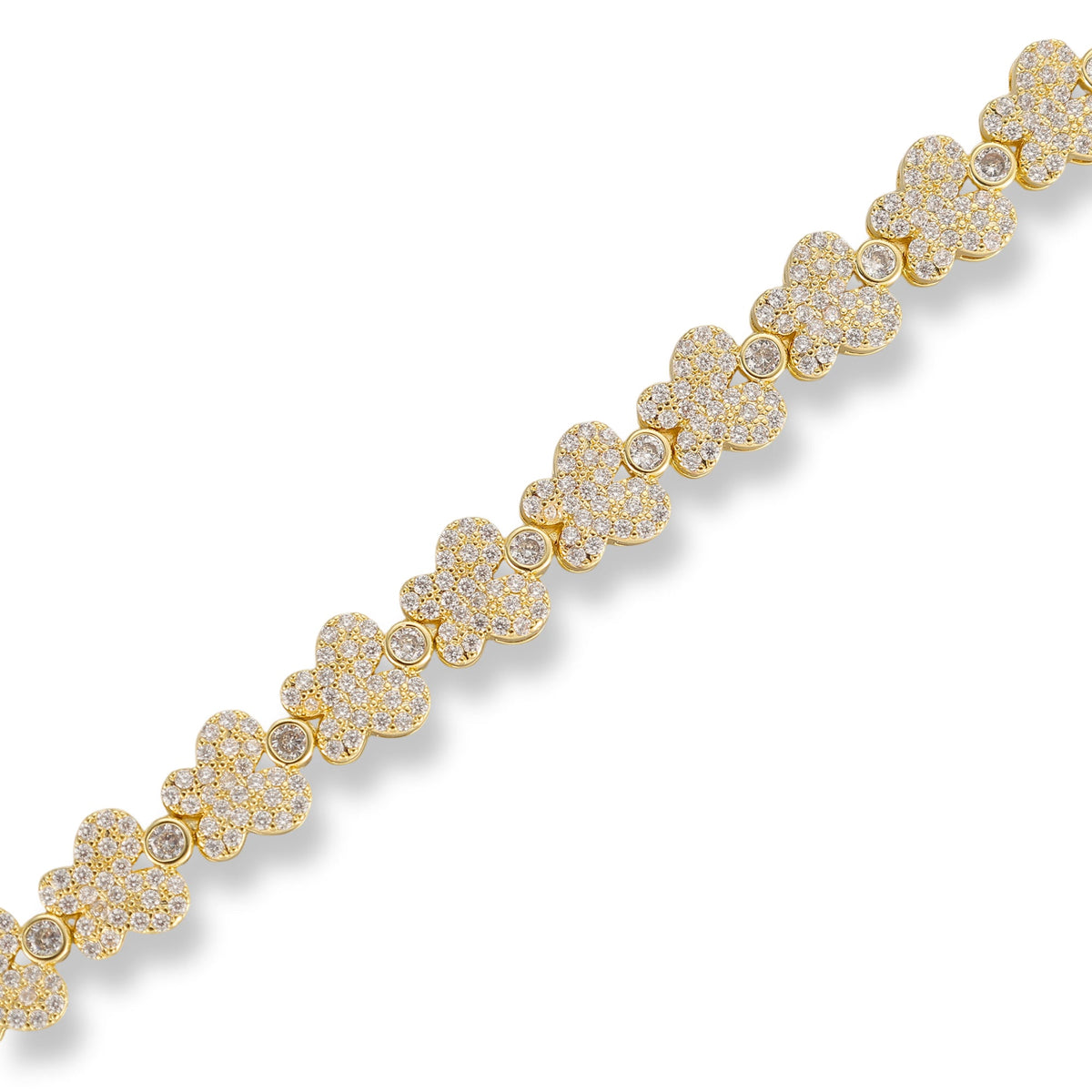 Emery 14K Gold Butterfly Bracelet