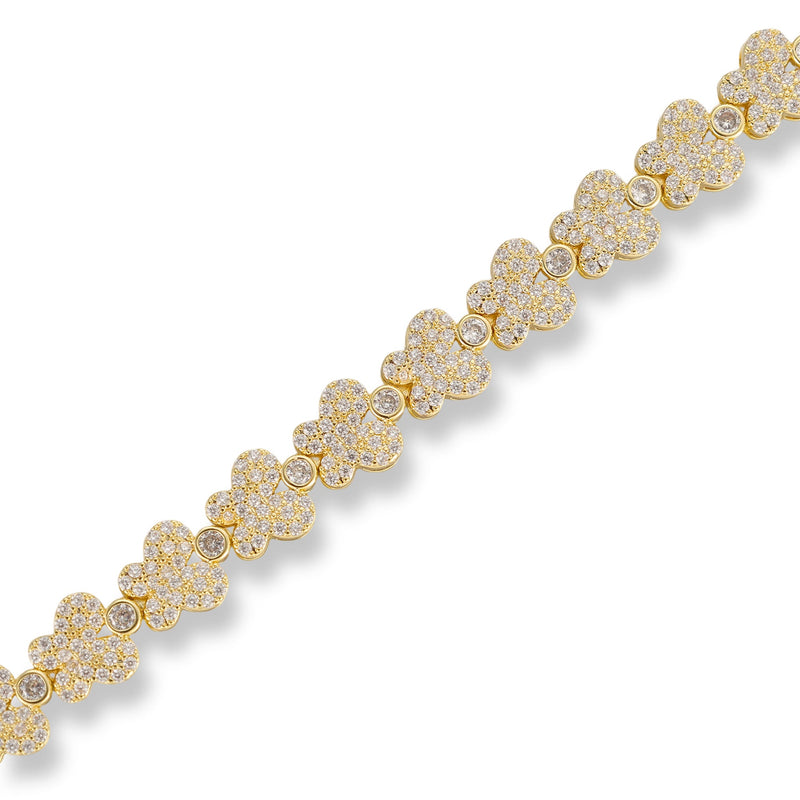 Emery 14K Gold Butterfly Bracelet