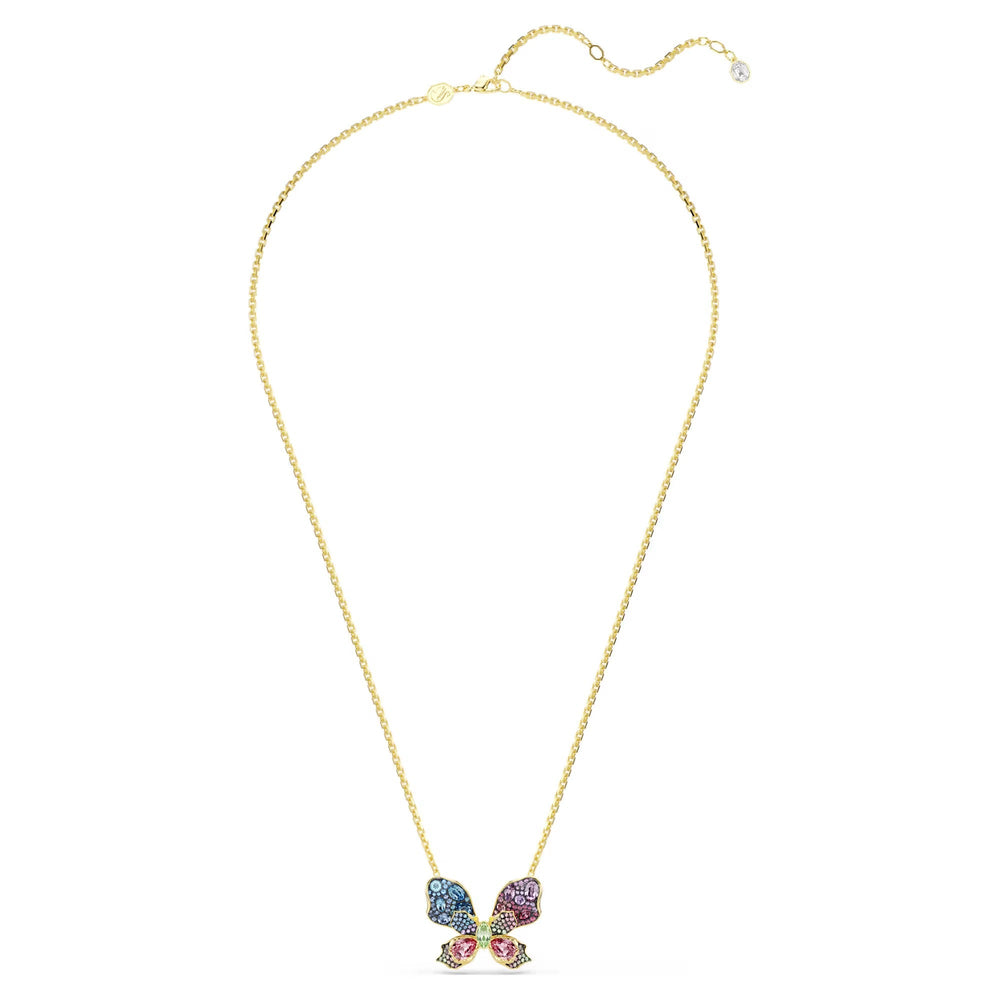 Emilia Multicolor Butterfly Necklace