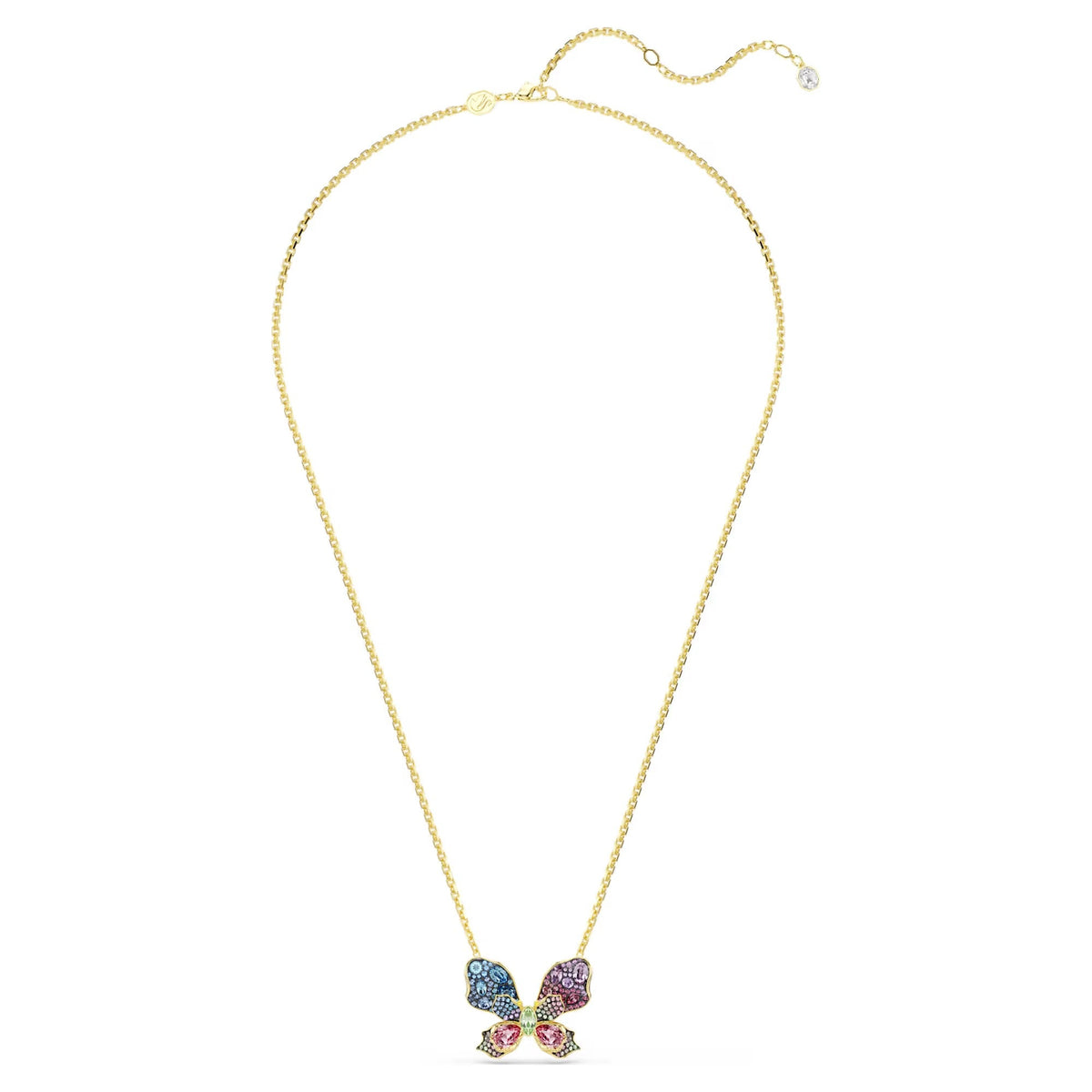 Emilia Multicolor Butterfly Necklace
