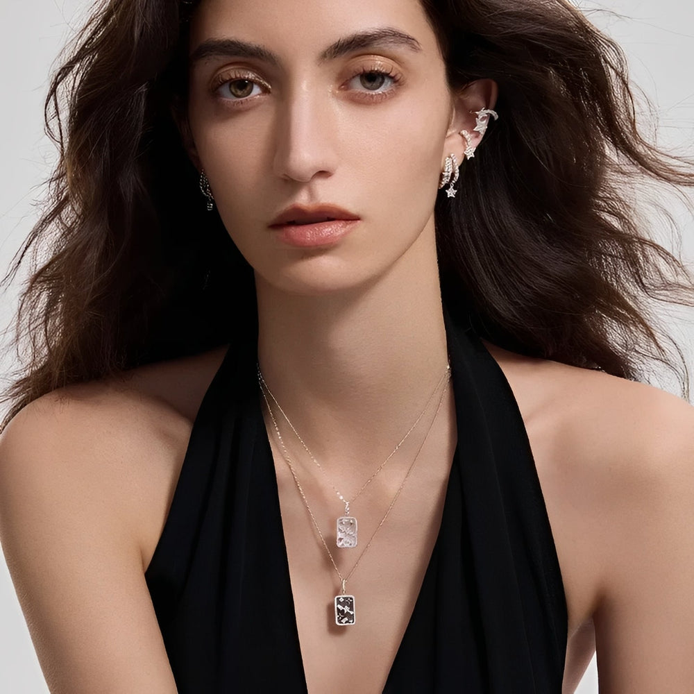 Étoilé Black Star Shell Necklace