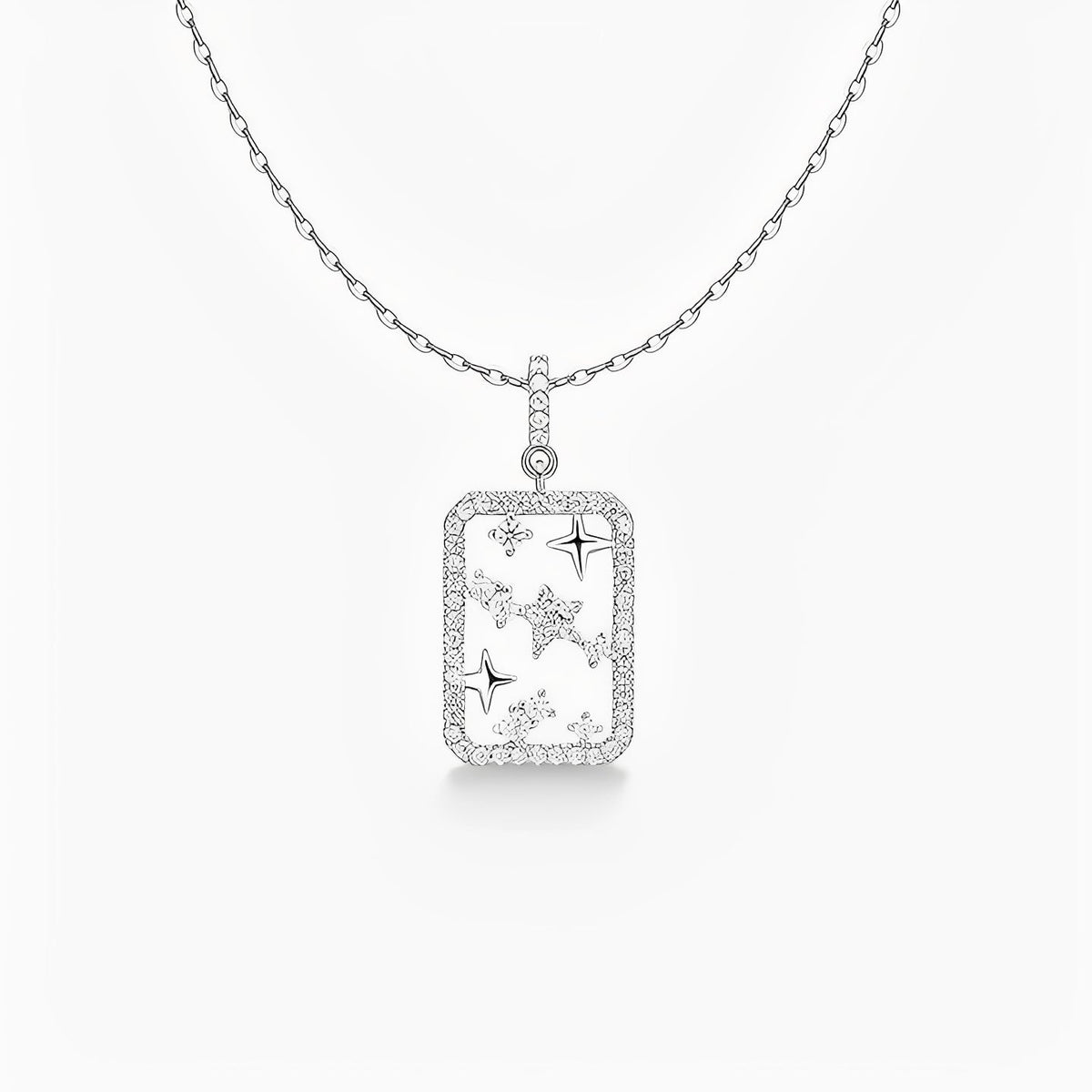 Étoilé White Star Necklace