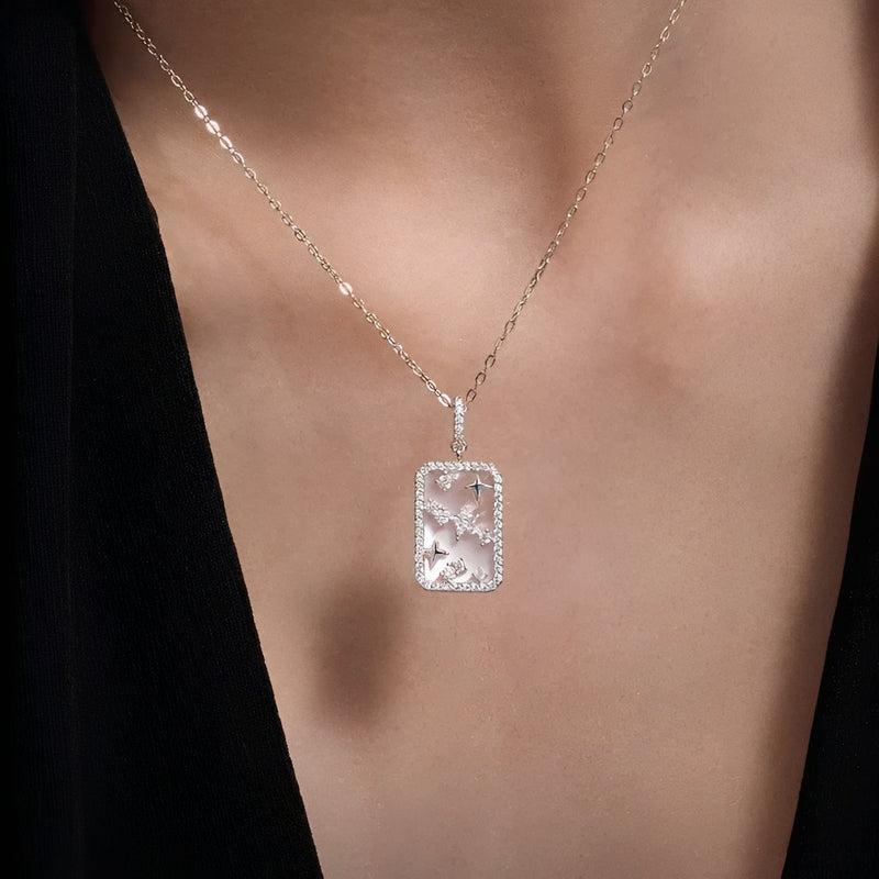 Étoilé White Star Necklace