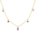 Eulalie Multicolor Fancy Shapes Necklace
