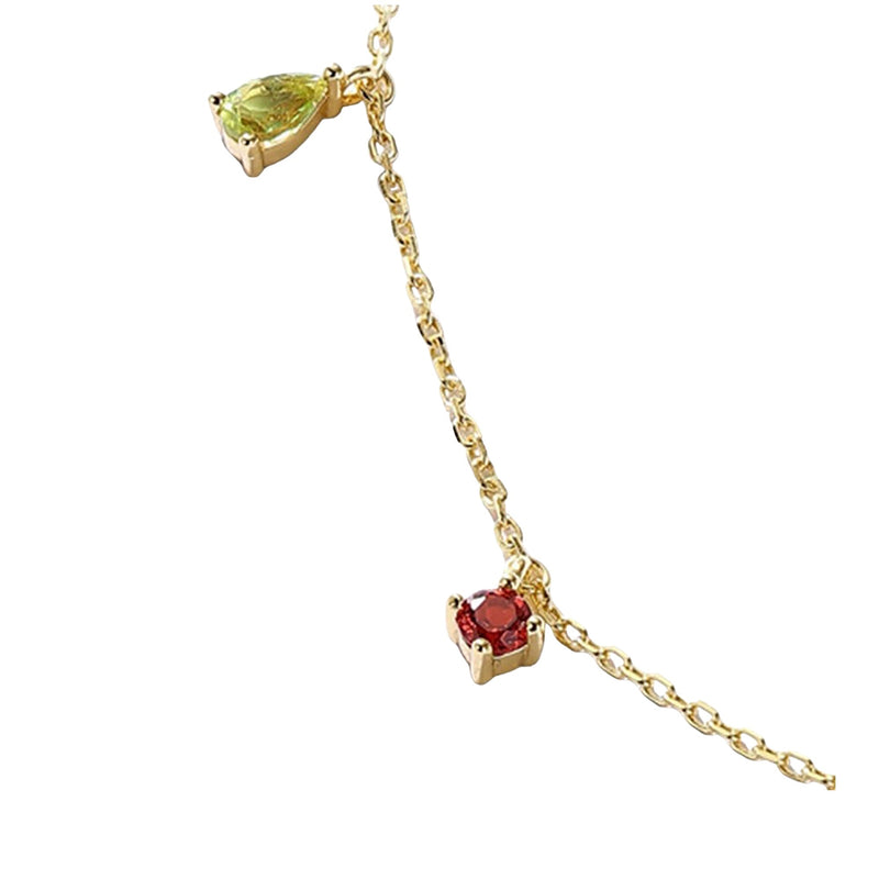 Eulalie Multicolor Fancy Shapes Necklace