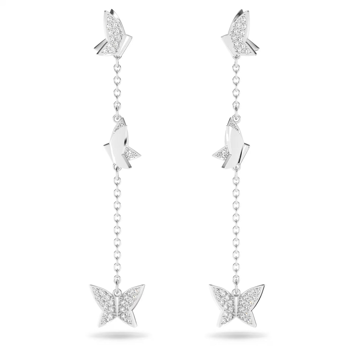Fabia Butterfly Drop Earrings