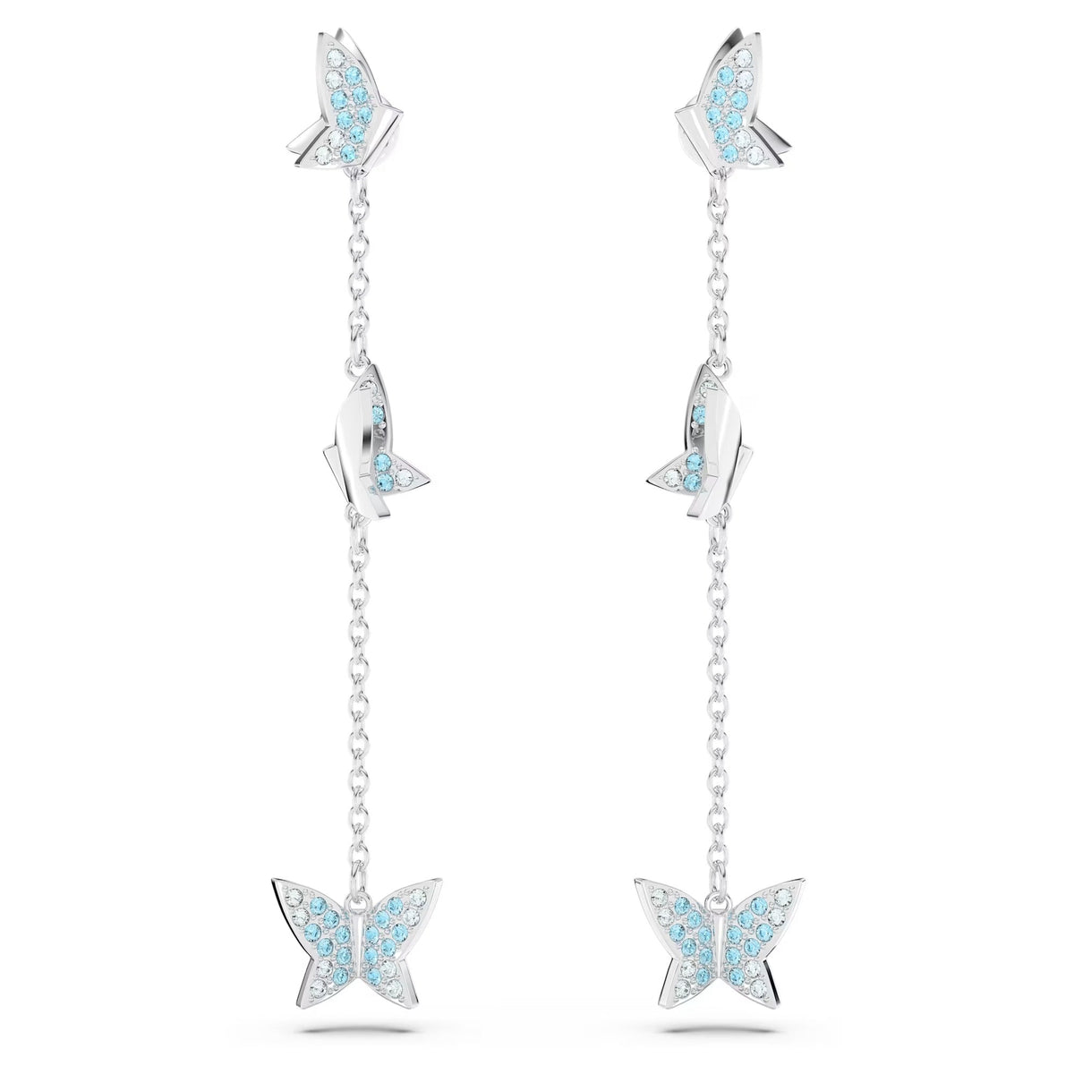 Fabia Butterfly Drop Earrings