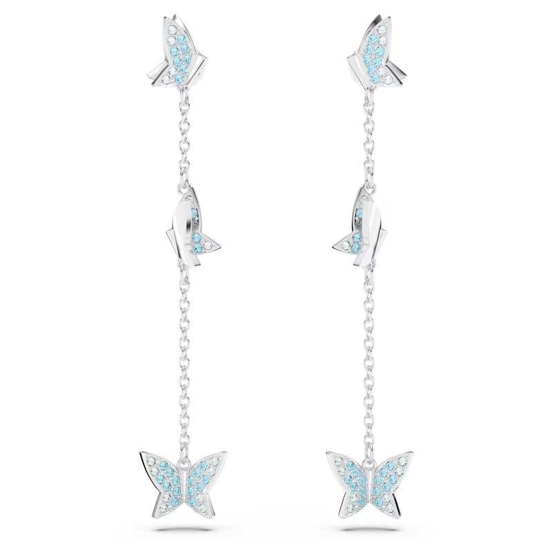 Fabia Butterfly Drop Earrings