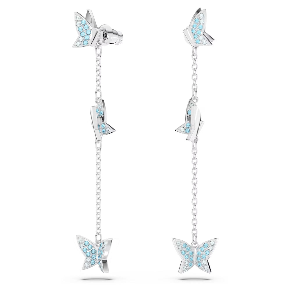 Fabia Butterfly Drop Earrings