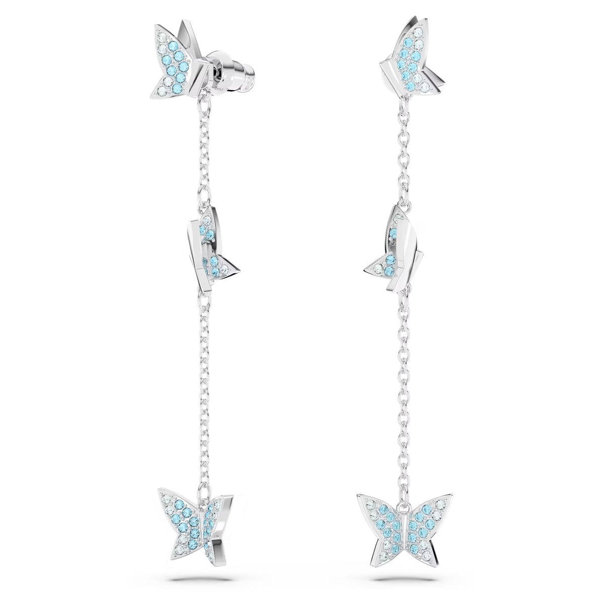 Fabia Butterfly Drop Earrings