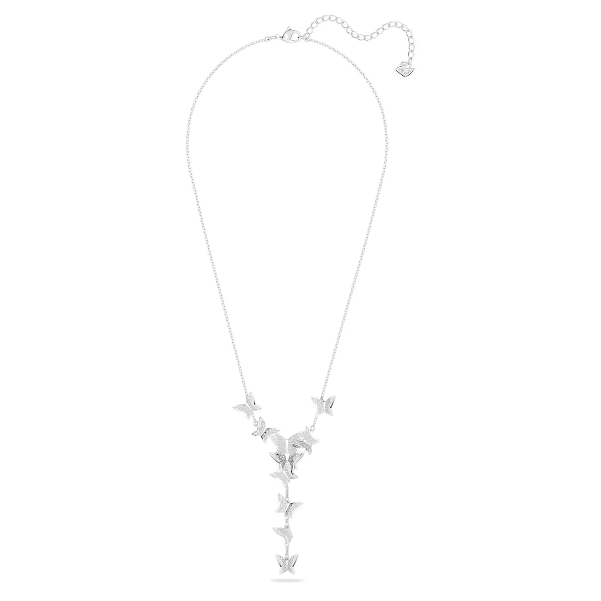 Fabia Y Shape Butterfly Necklace