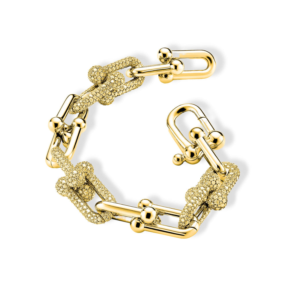 Falkrun 14K Gold Ball Chain Bracelet