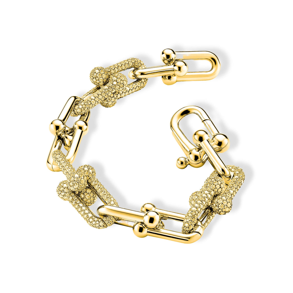 Falkrun 14K Gold Ball Chain Bracelet