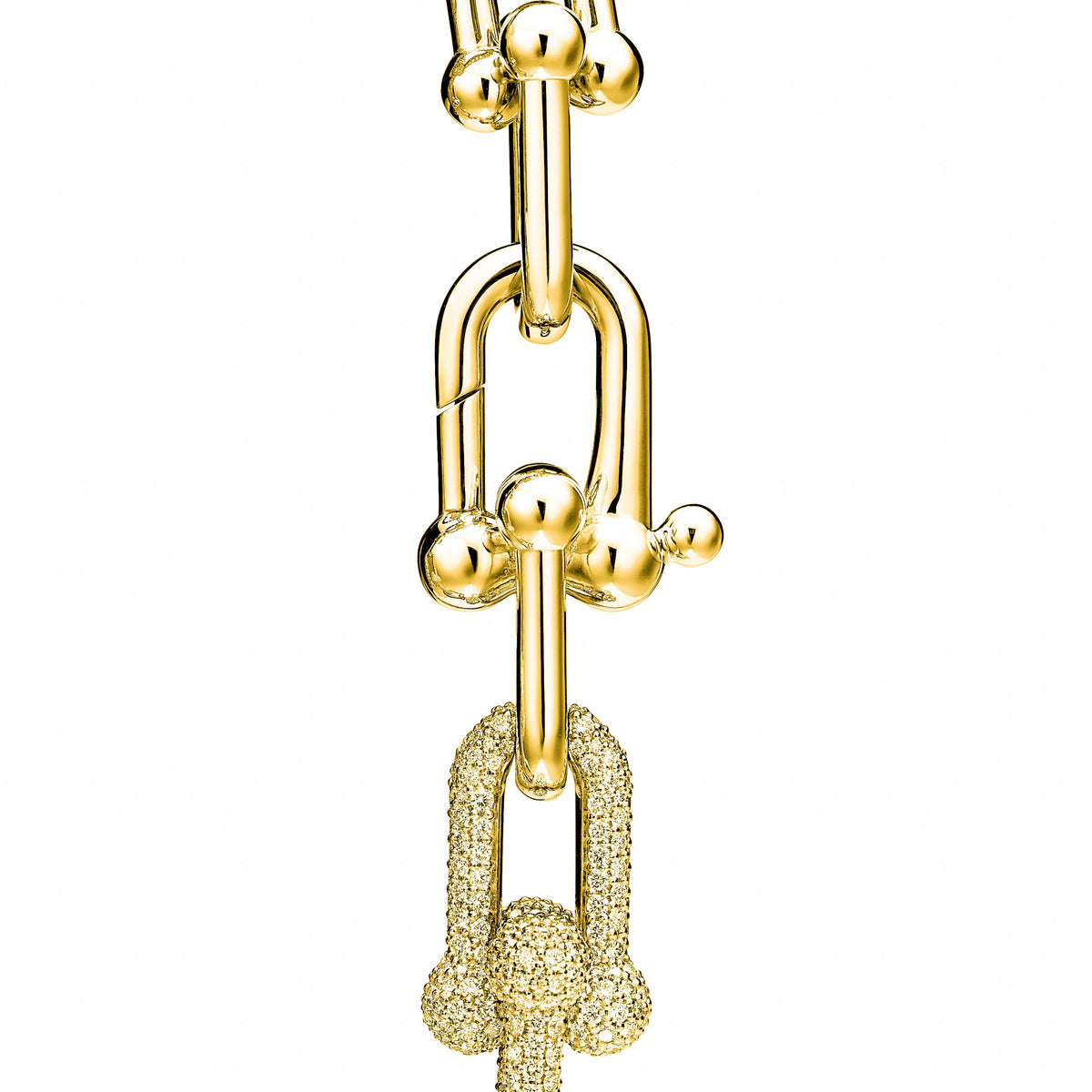 Falkrun 14K Gold Ball Chain Bracelet