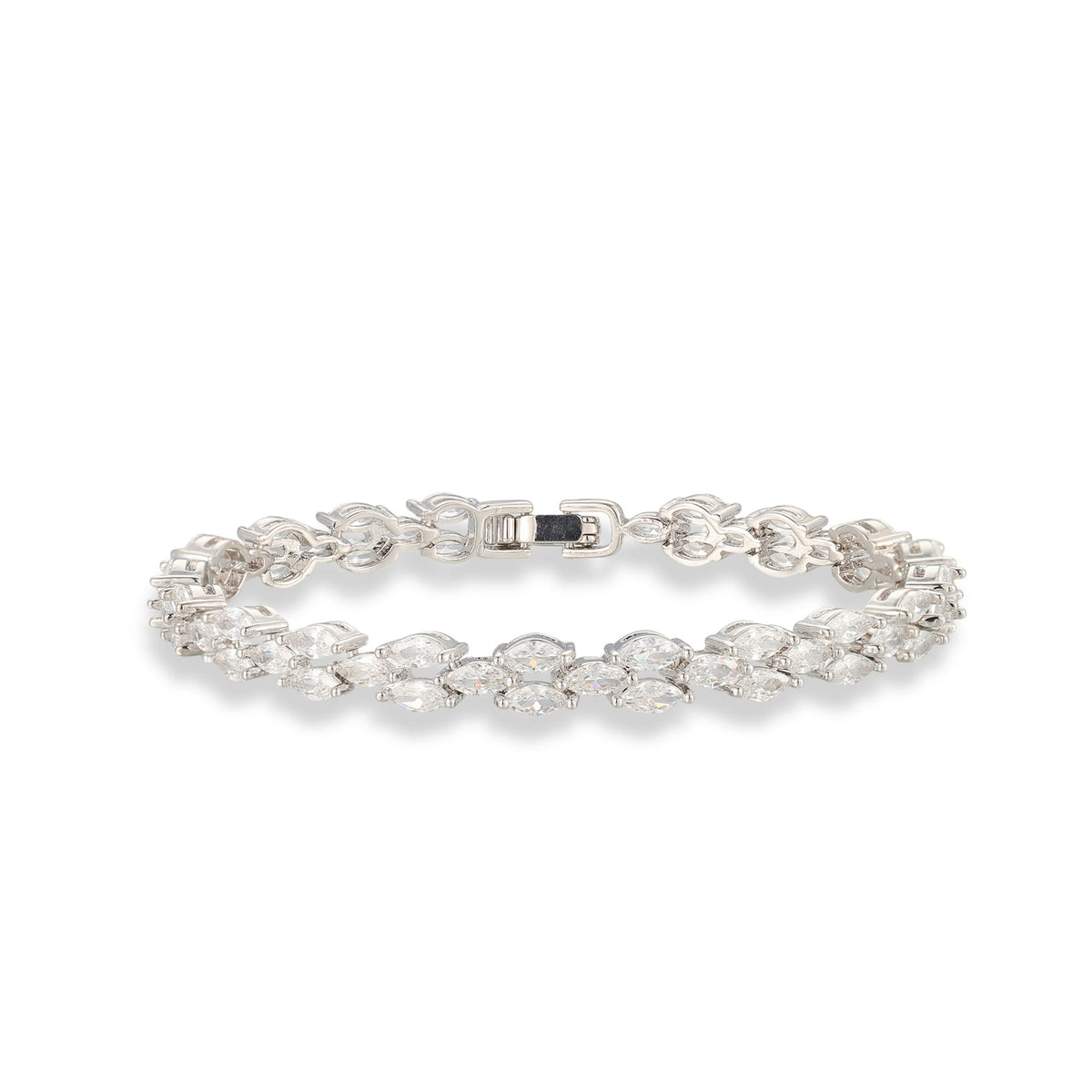 Felicitas 14K Gold Marquise Tennis Bracelet