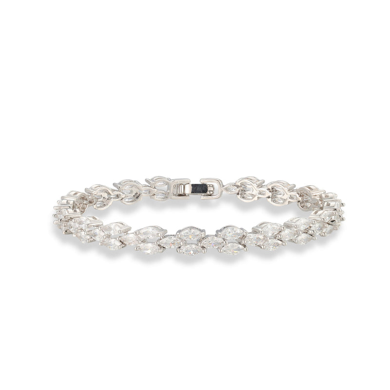 Felicitas 14K Gold Marquise Tennis Bracelet