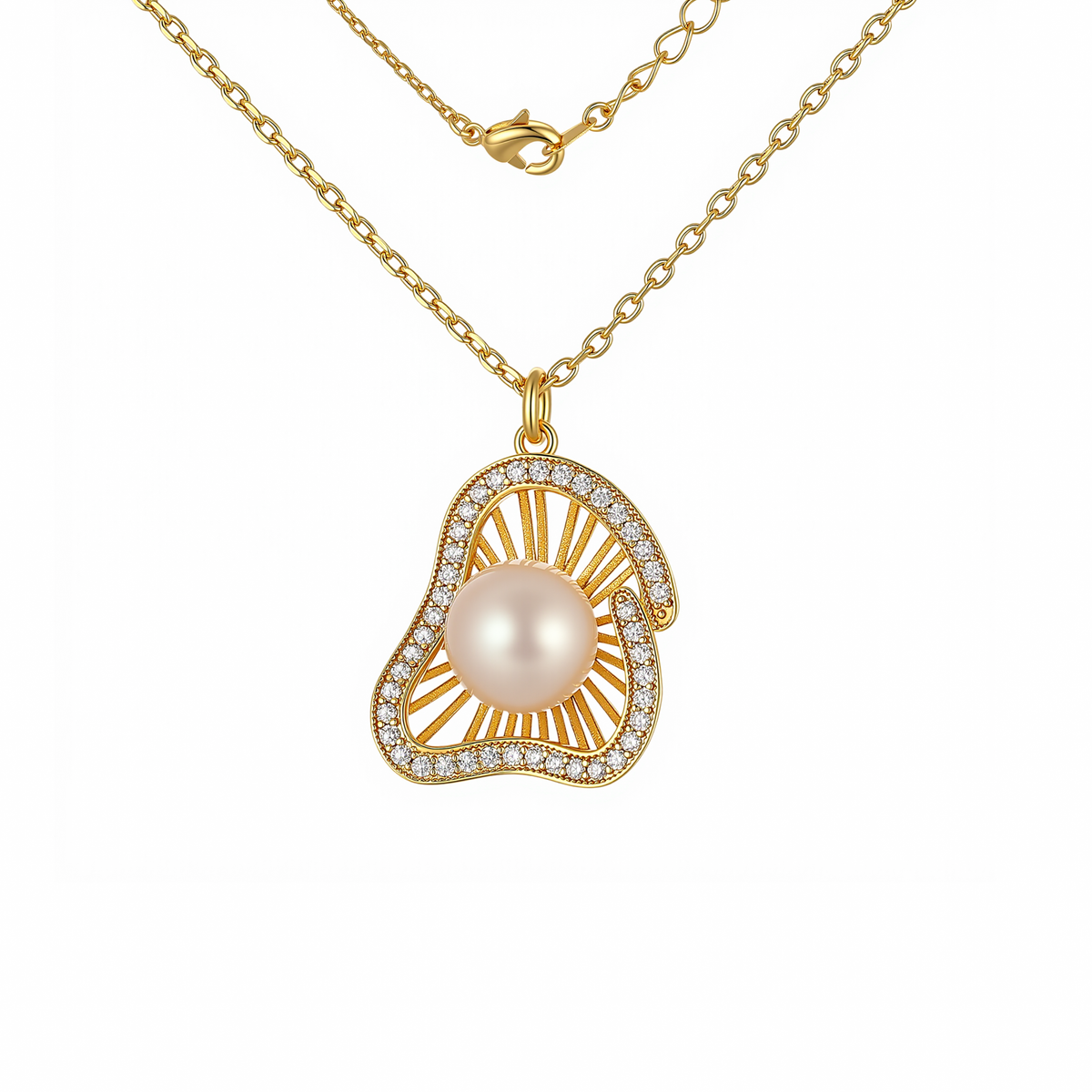Félicité 14K Gold Pearl Necklace