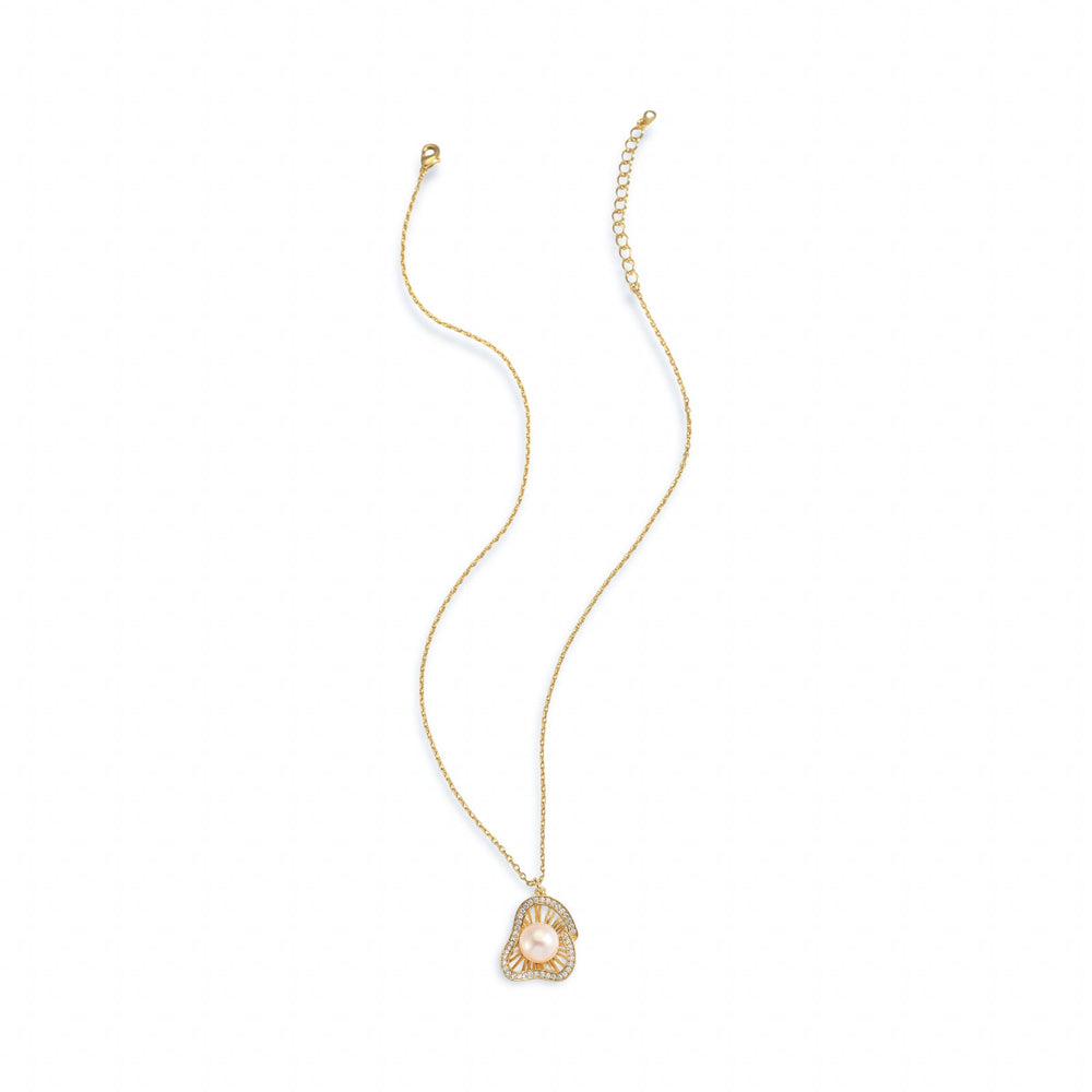 Félicité 14K Gold Pearl Necklace
