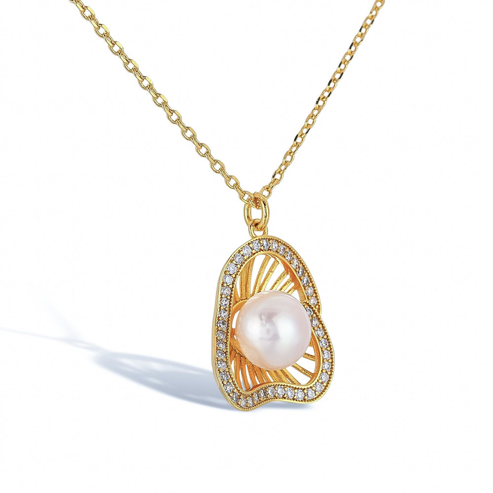 Félicité 14K Gold Pearl Necklace