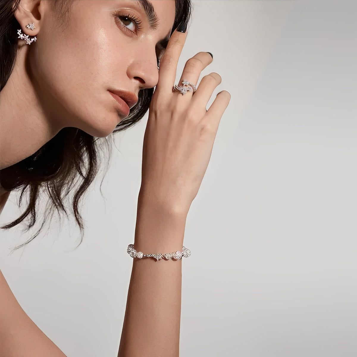 Févrielle White Star Bracelet