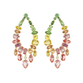 Finja Multicolor Mixed Shape Earrings