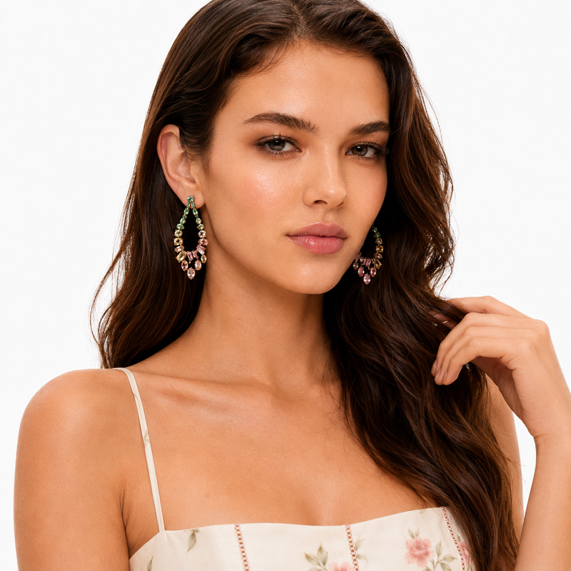 Finja Multicolor Mixed Shape Earrings