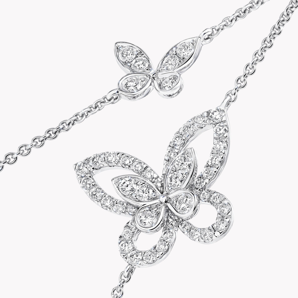 Frangé  White Butterfly Bracelet
