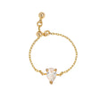 Franziska 14K Gold Teardrop Ring