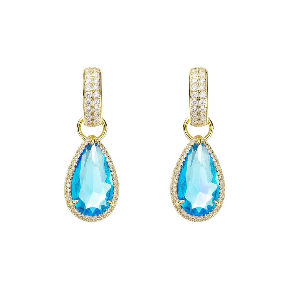 Fridlind 14K Gold Teardrop Earrings