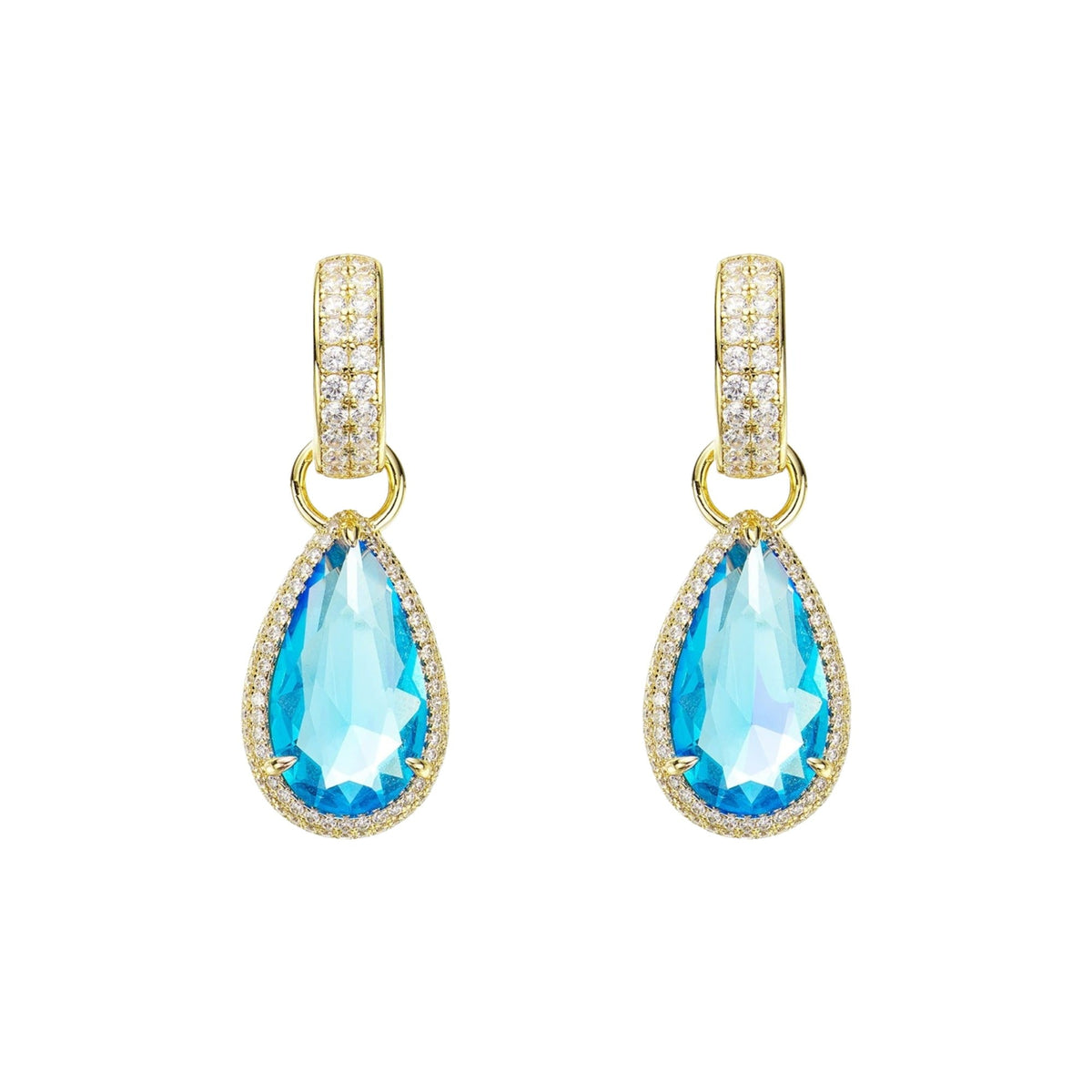 Fridlind 14K Gold Teardrop Earrings