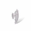 Gabriele White Plume Open Ring