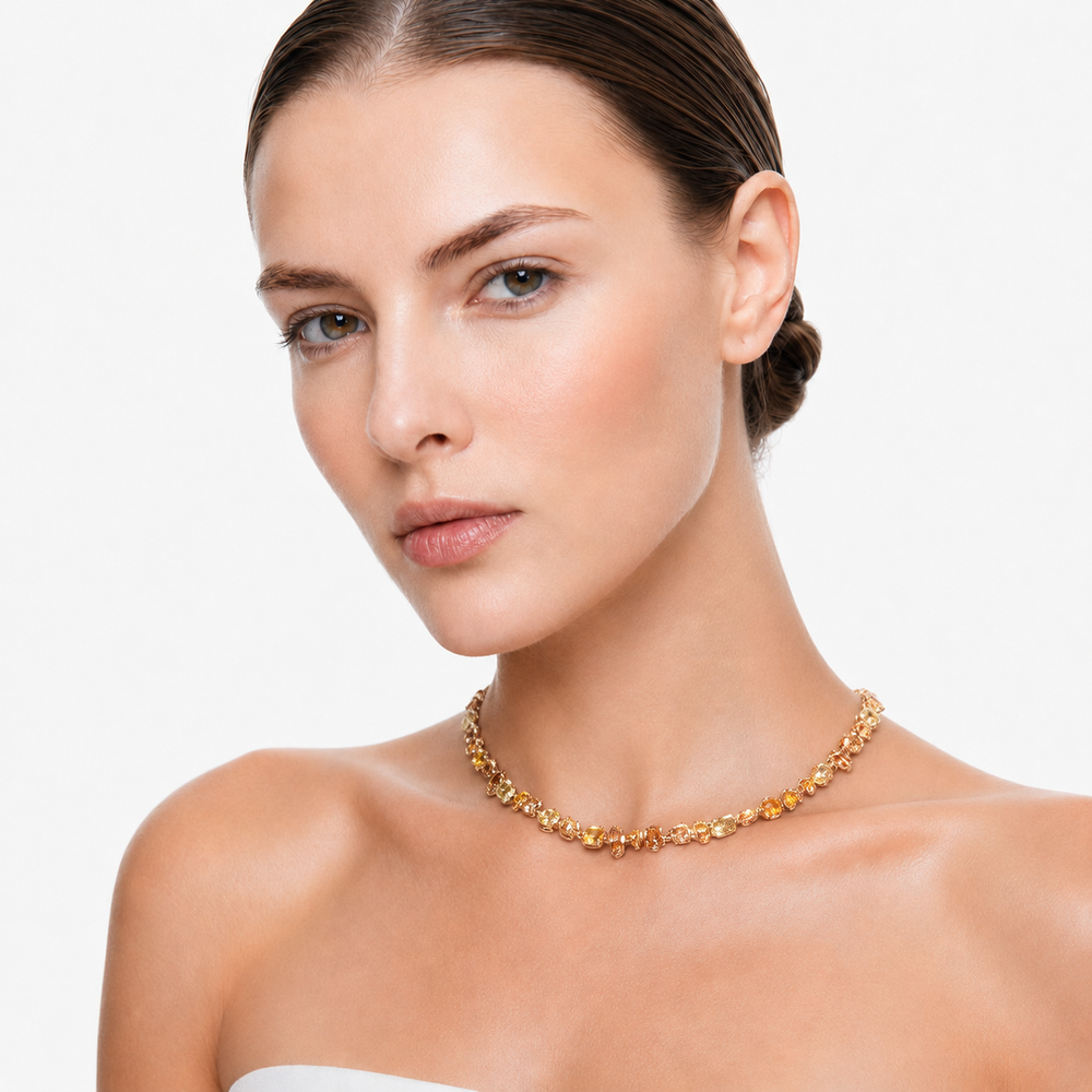 Gaby Multicolor Mixed Shape Necklace