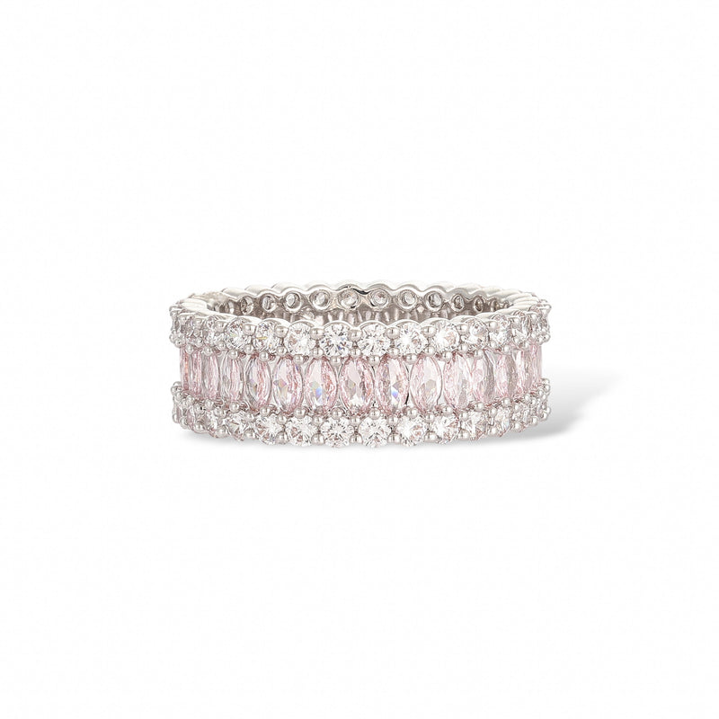 Géraldine Pink Marquise Ring