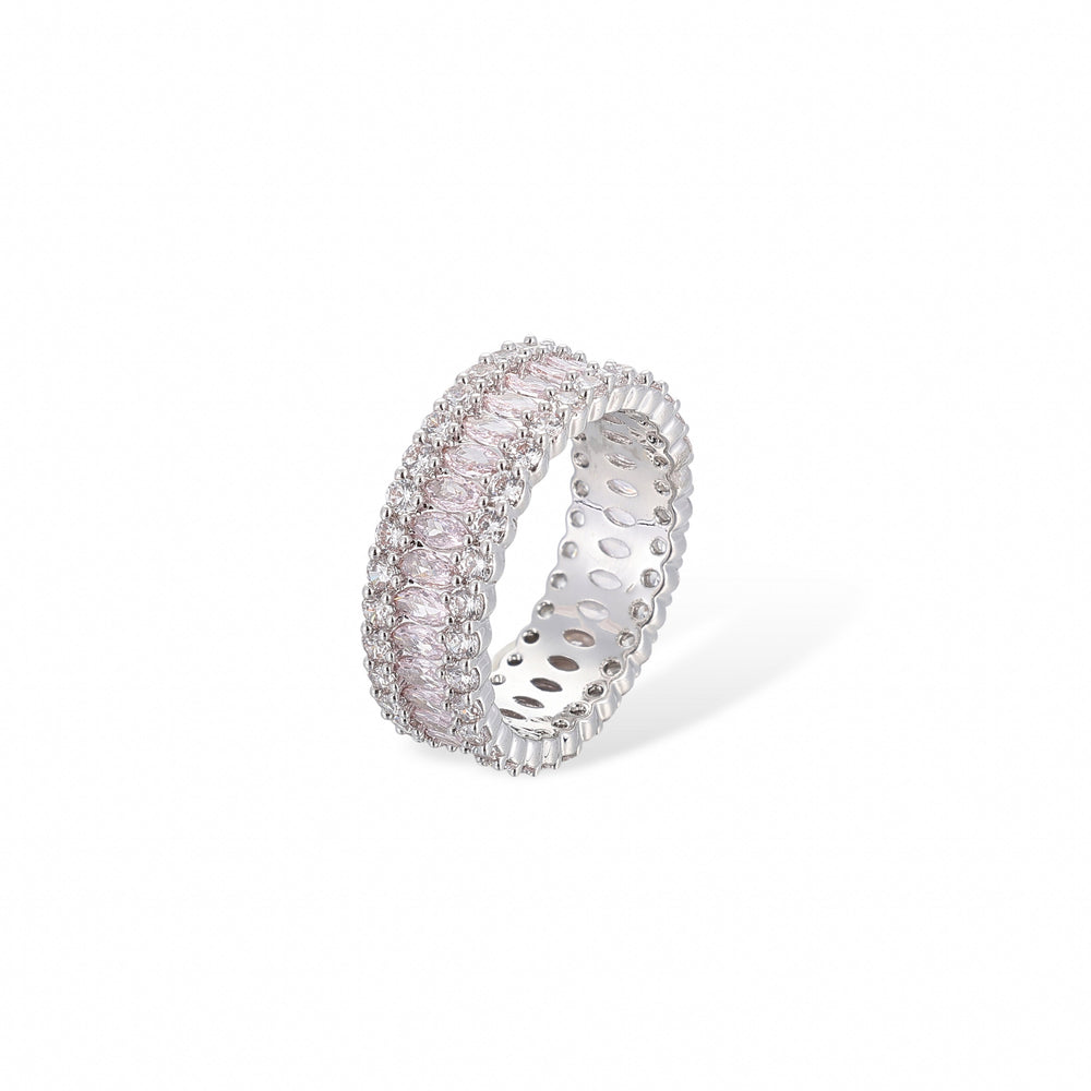 Géraldine Pink Marquise Ring