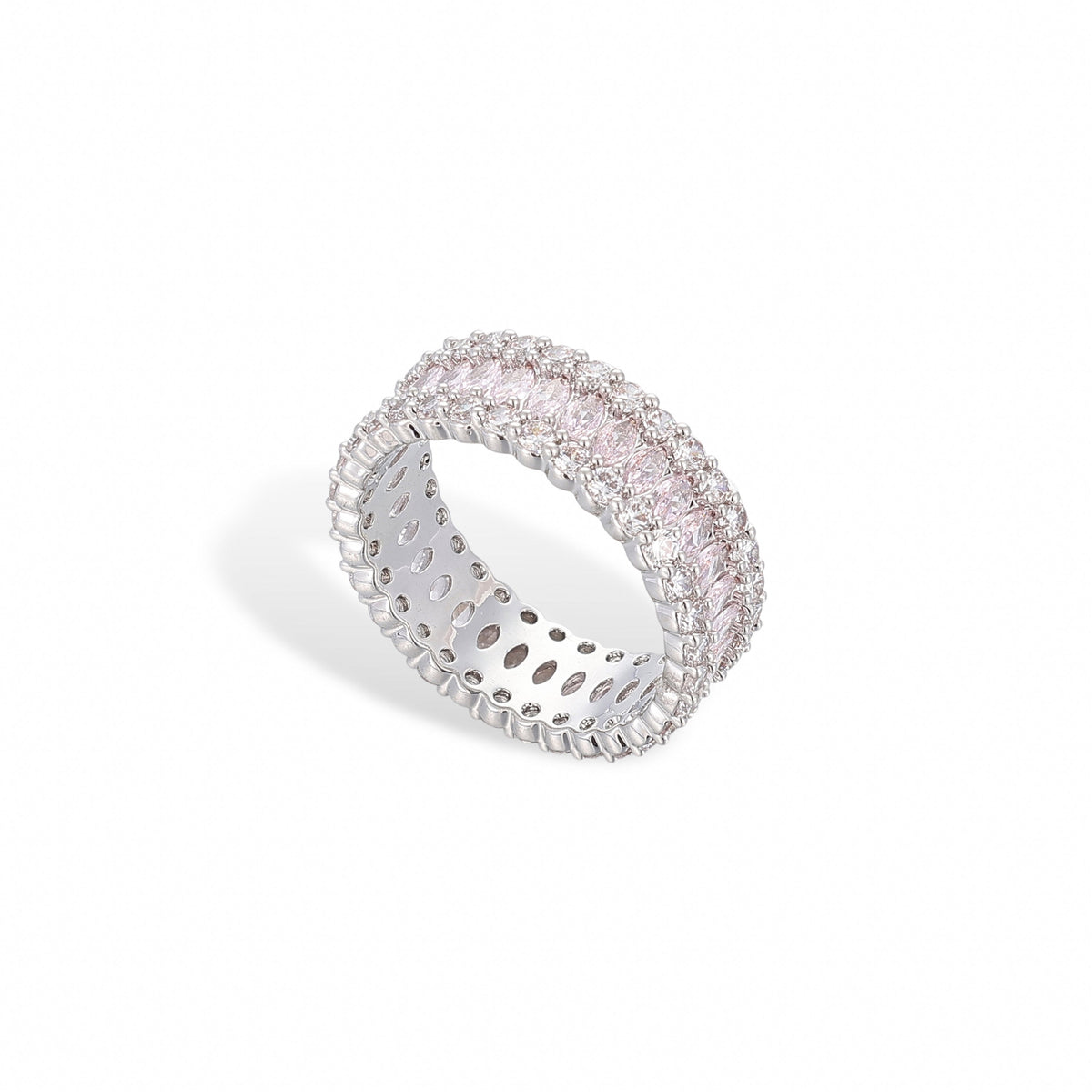 Géraldine Pink Marquise Ring