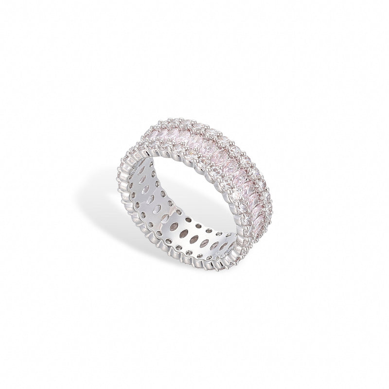 Géraldine Pink Marquise Ring