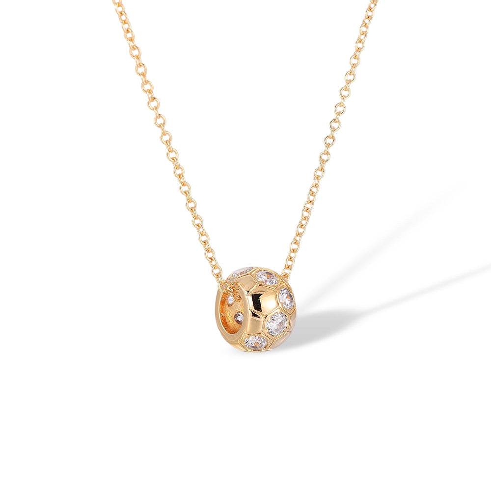 Gerlindis 14K Gold Spherical Necklace