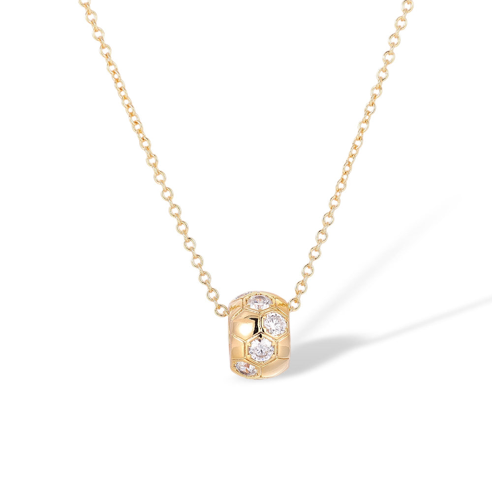 Gerlindis 14K Gold Spherical Necklace