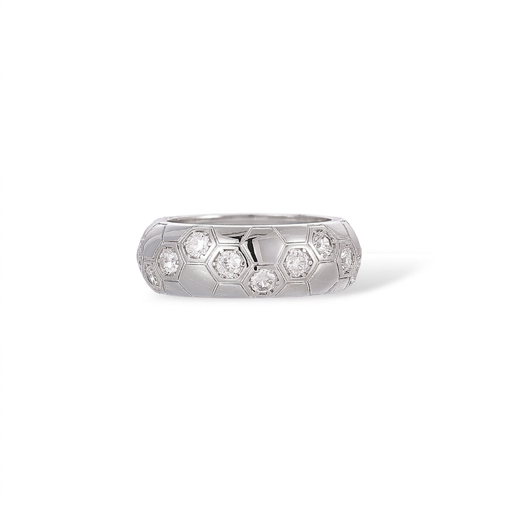 Gerlindis 14K Gold Spherical Ring