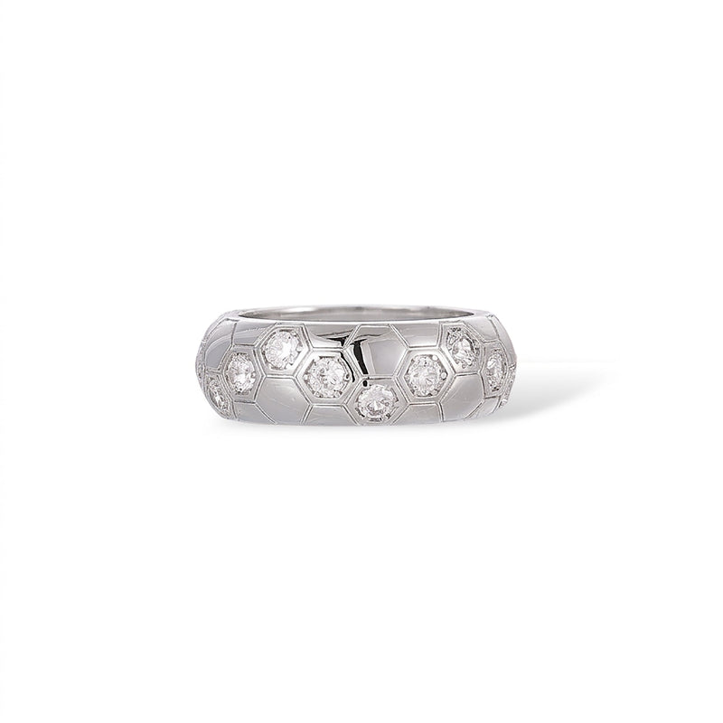 Gerlindis 14K Gold Spherical Ring