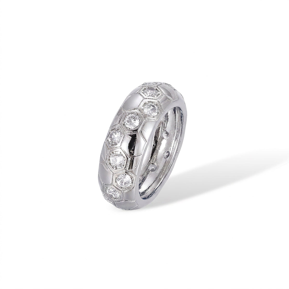 Gerlindis 14K Gold Spherical Ring
