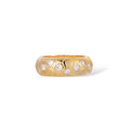 Gerlindis 14K Gold Spherical Ring