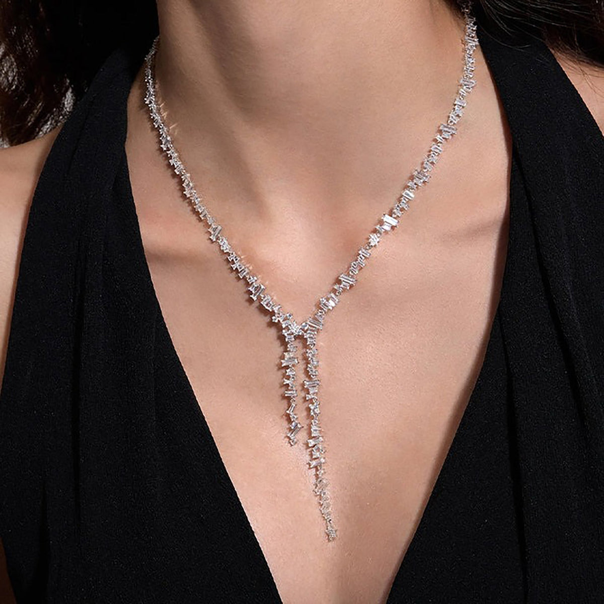 Gertrud Silver Star Necklace