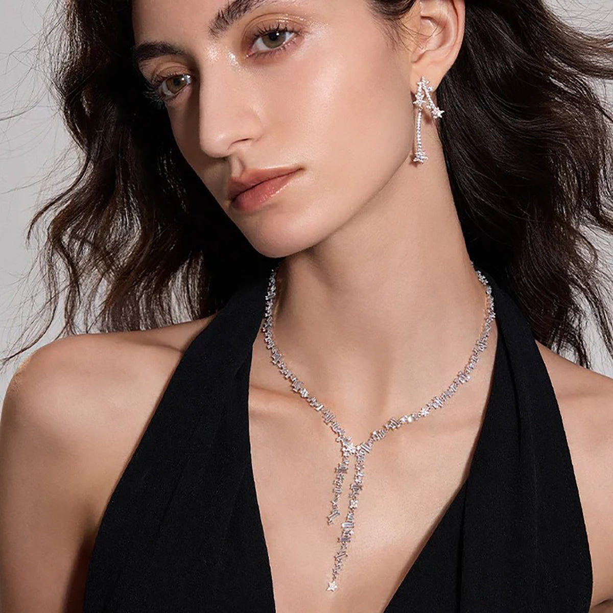 Gertrud Silver Star Necklace