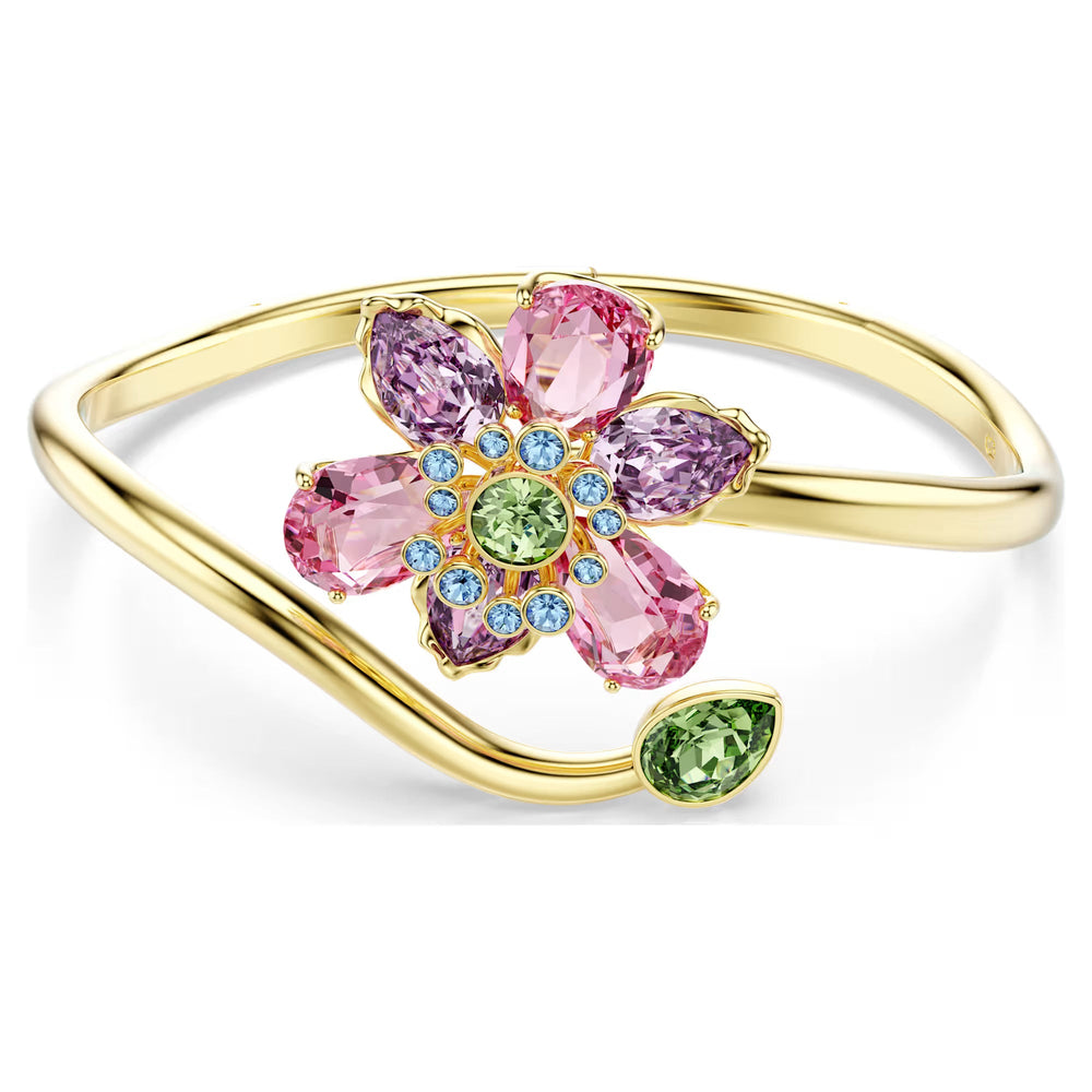 Gisela Multicolor Floral Open Bangle