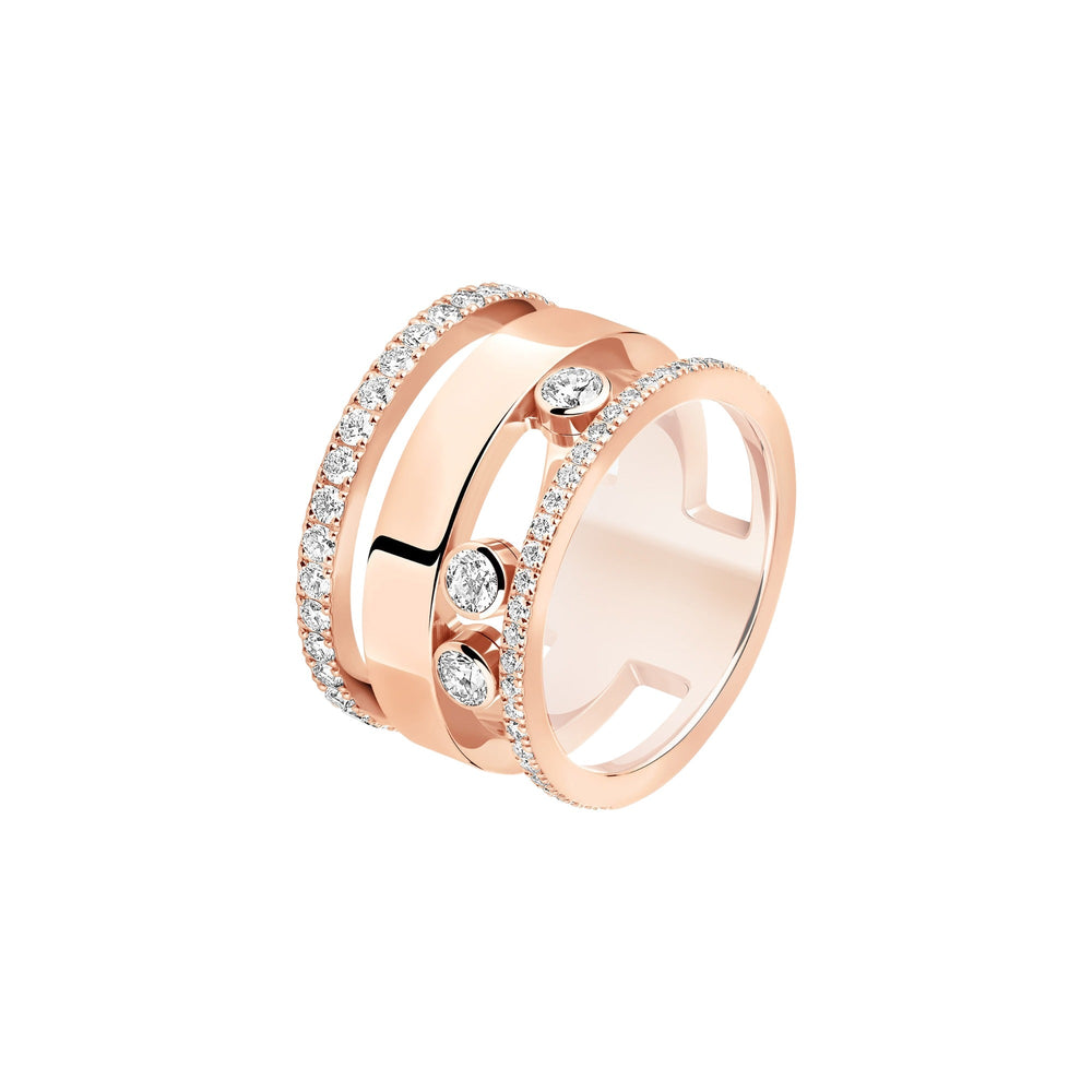 Gislrun 14K Gold Hollow Geometric Ring