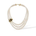 Gundlinde White Pearl Layered Necklace