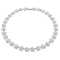 Gwynne White Floral Choker Necklace