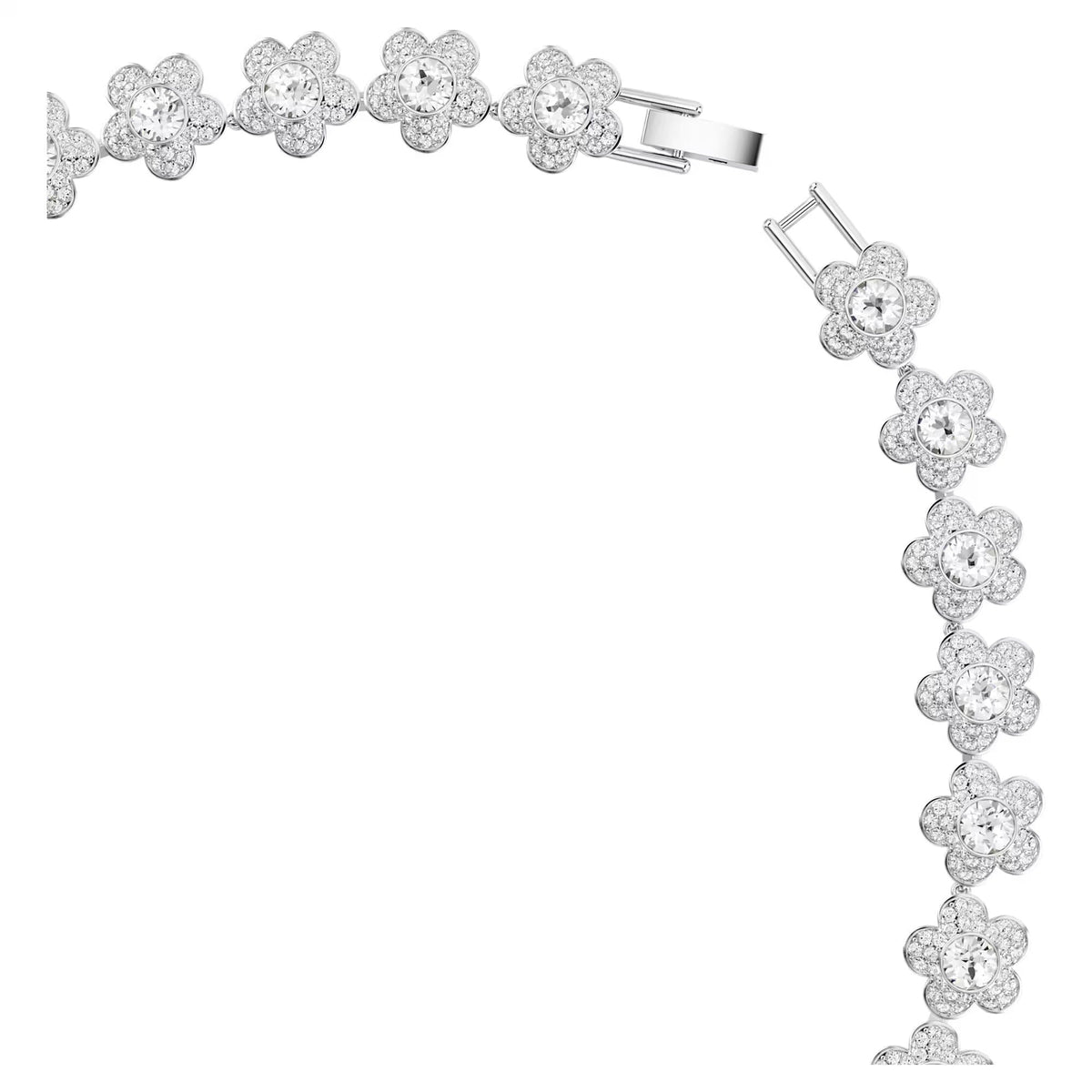 Gwynne White Floral Choker Necklace